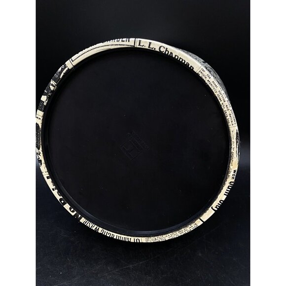 MCM Mad Men Ice Bucket Newspaper Advertising Irvinware USA Black White READ - Picture 8 of 12